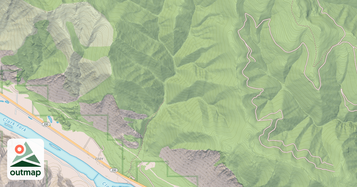 Map of MUNSON CREEK