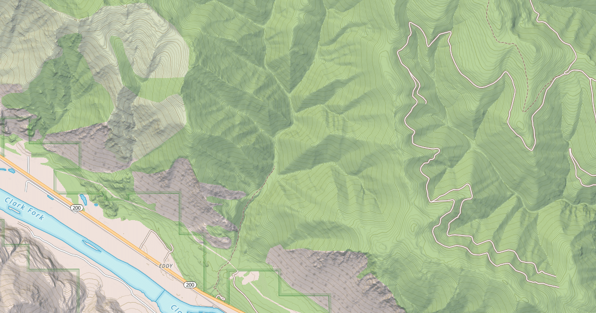 Map preview of MUNSON CREEK