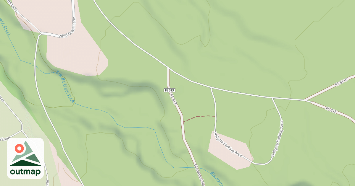 Map of GUNTER RIDGE