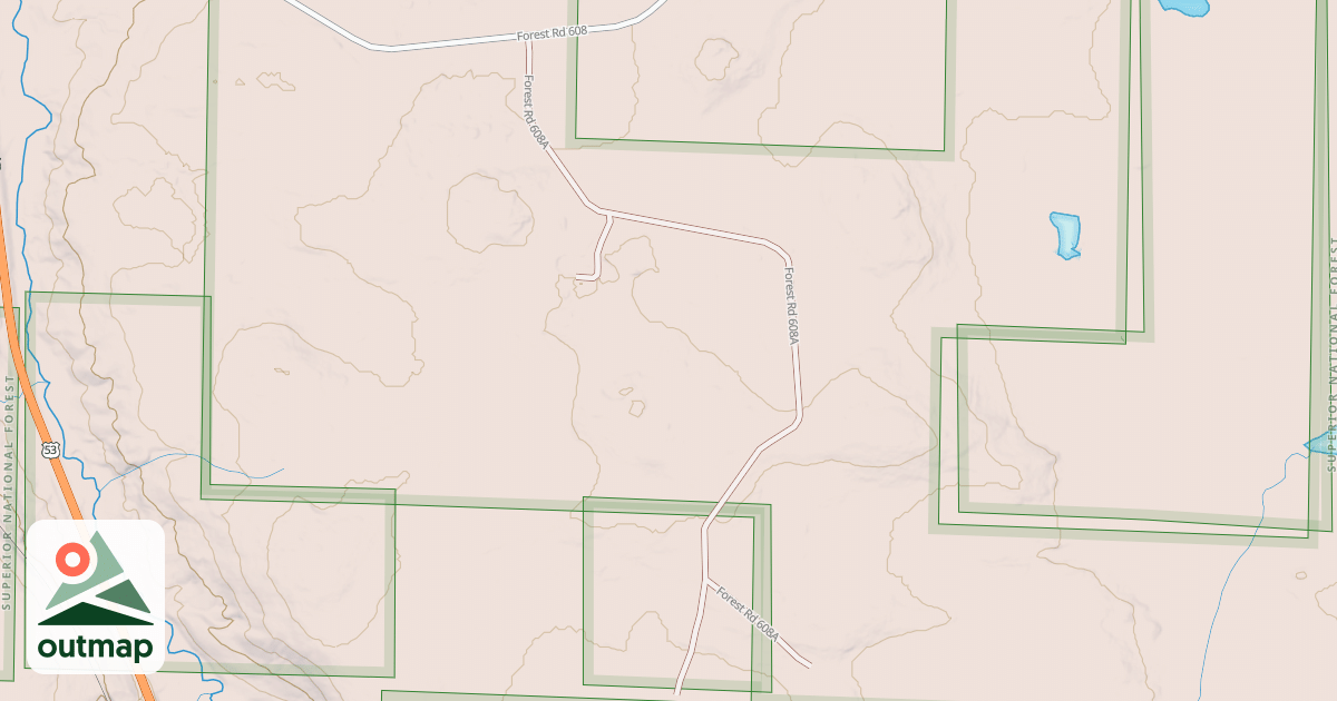 Map of FAWN CREEK SPUR A