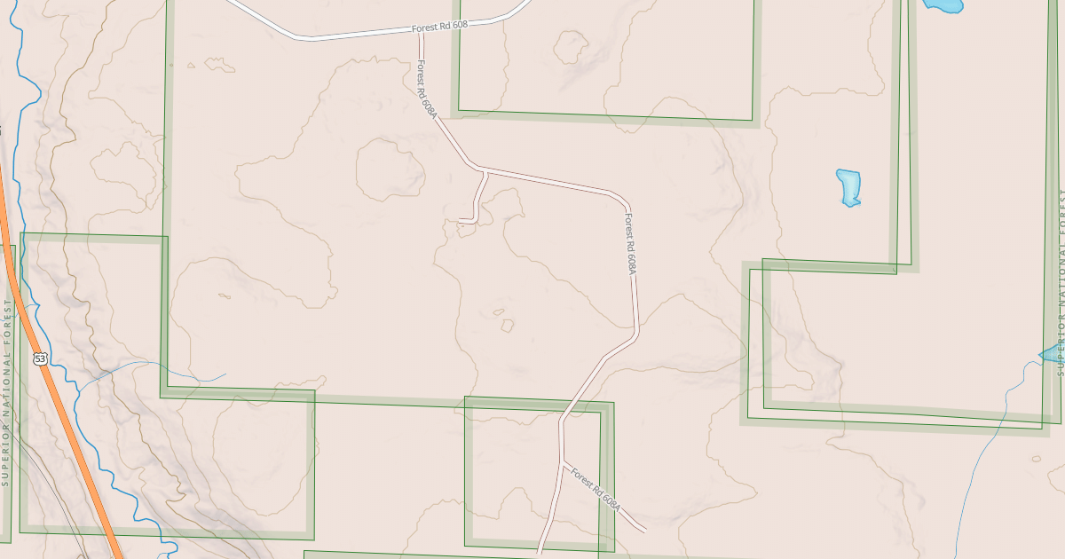 Map preview of FAWN CREEK SPUR A