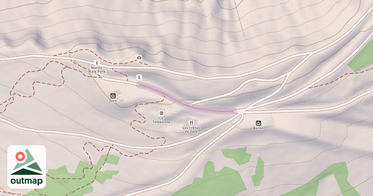 Map of Serraussaix