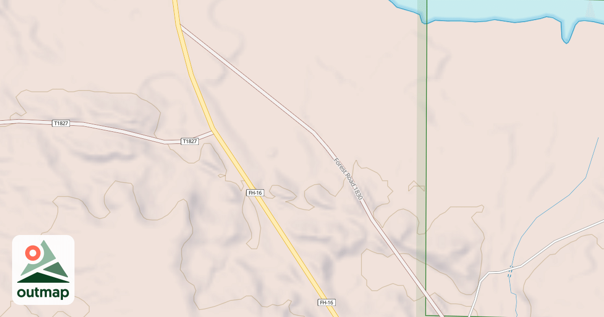 Map of FDR1830