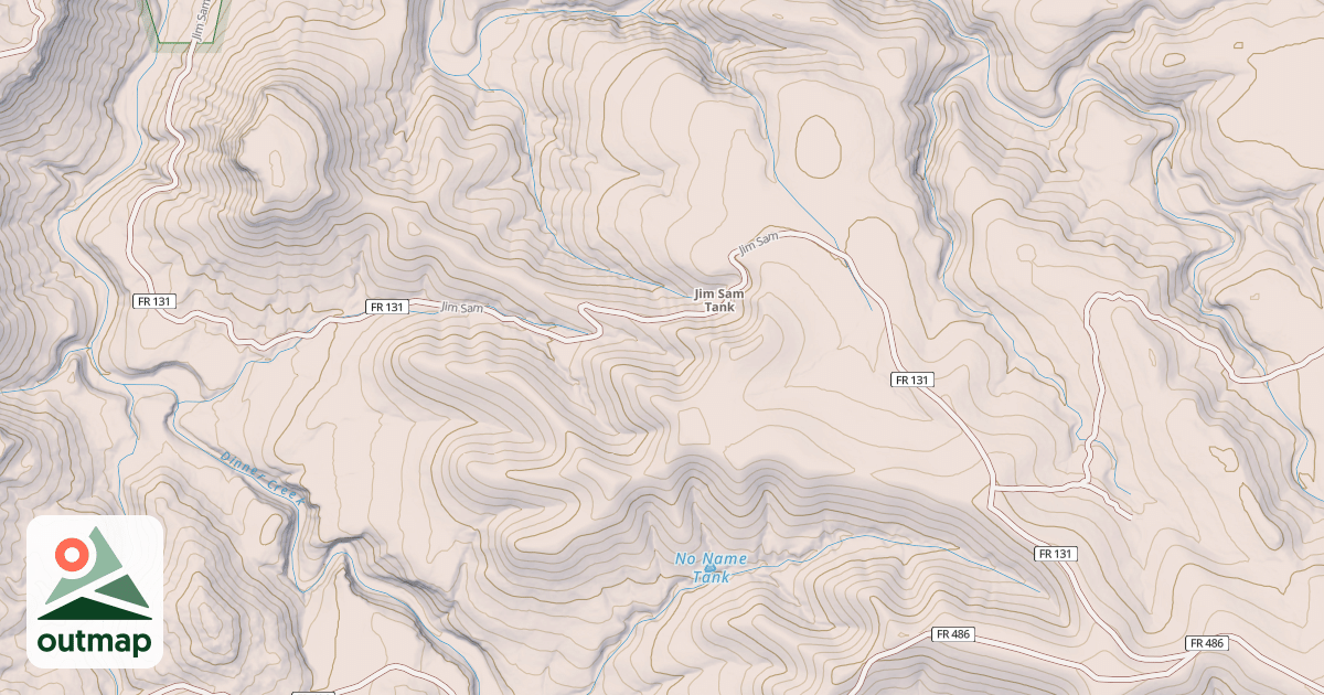 Map of JIM SAM