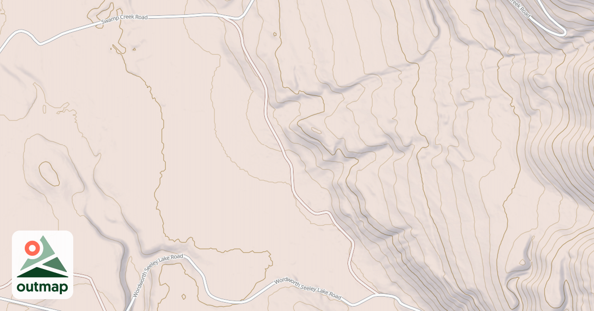 Map of SPUR ROAD #4