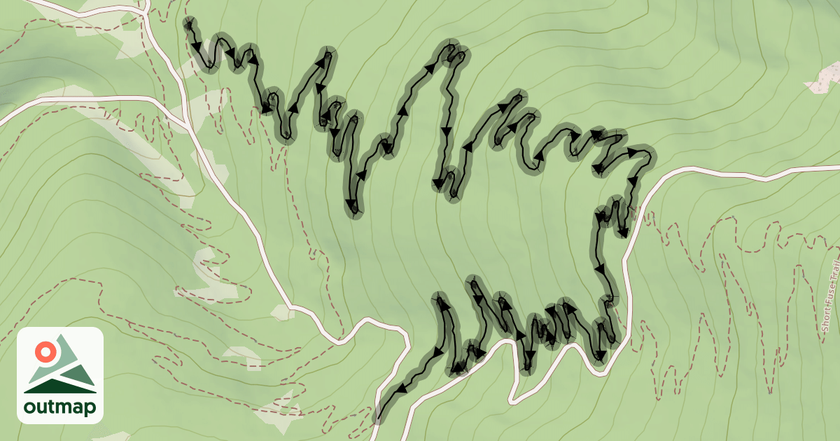 Map of The Chase Trail