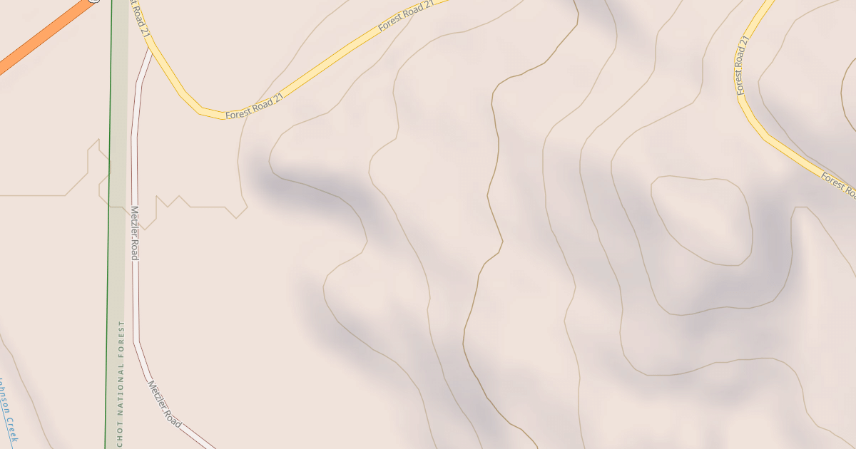 Map preview of JOHNSON CREEK CAMP