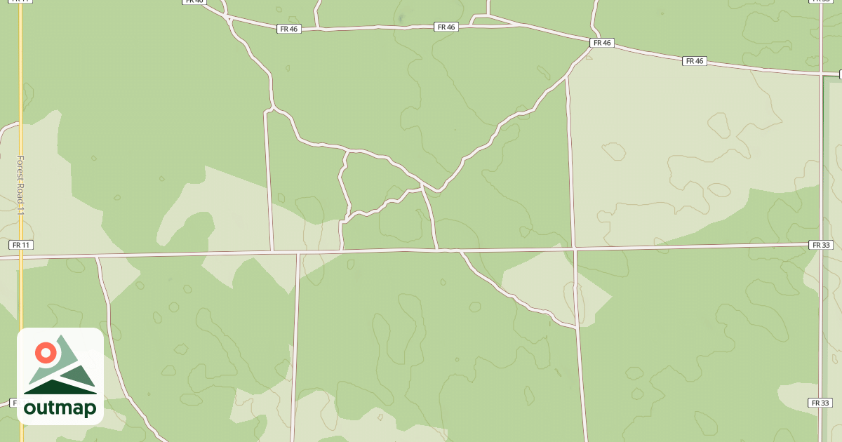 Map of USFS Motor Vehicle Use Map Roads {39EA05B0-2973-46D1-9B76-8C2761B9F5EC}