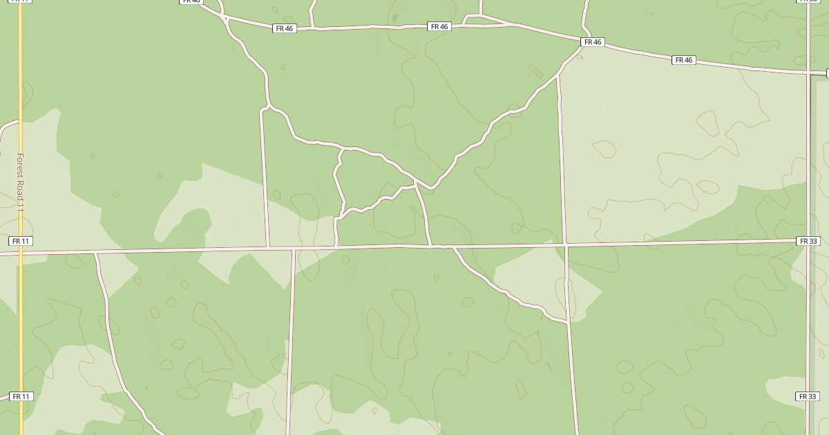 Map preview of USFS Motor Vehicle Use Map Roads {39EA05B0-2973-46D1-9B76-8C2761B9F5EC}