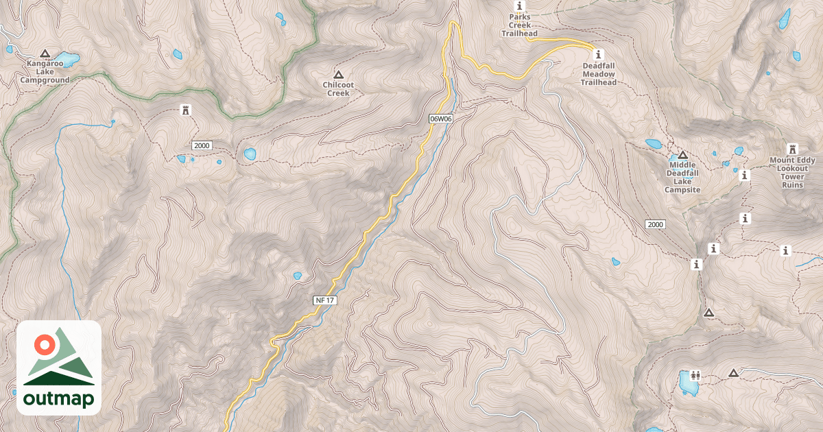 Map of CEDAR CREEK