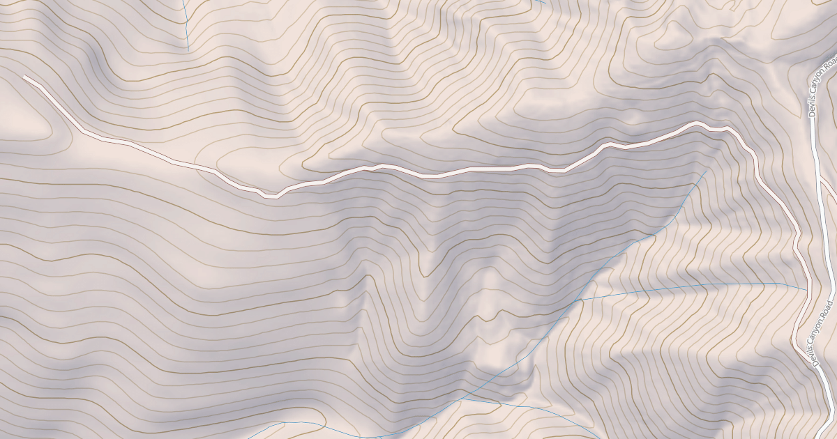 Map preview of DEVILS CANYON