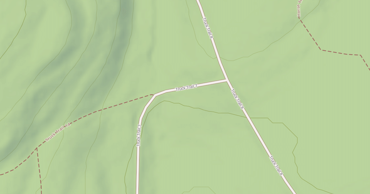 Map preview of Truck Trail 8