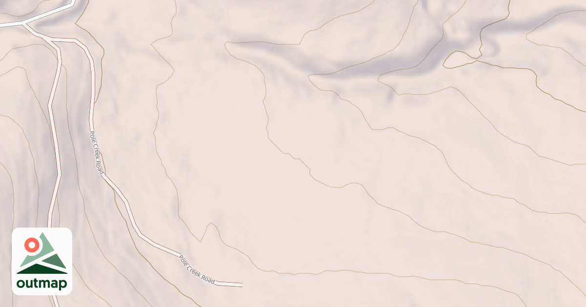 Map of POLE CREEK