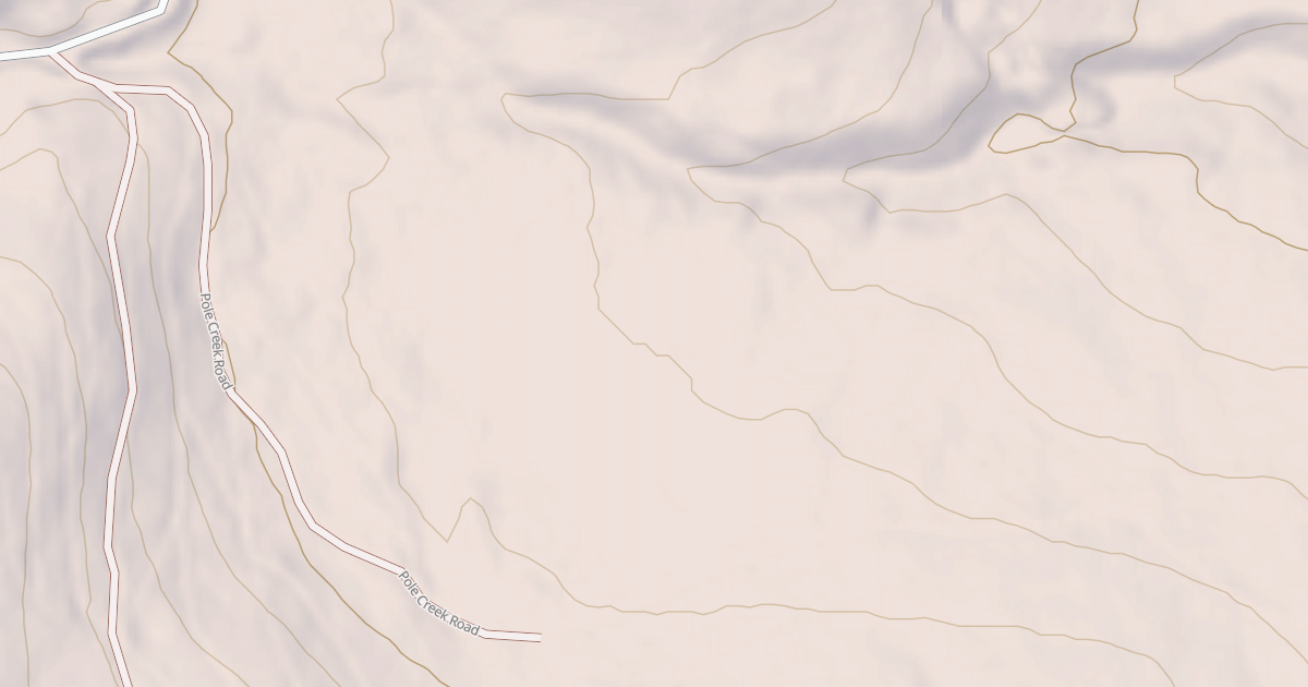 Map preview of POLE CREEK