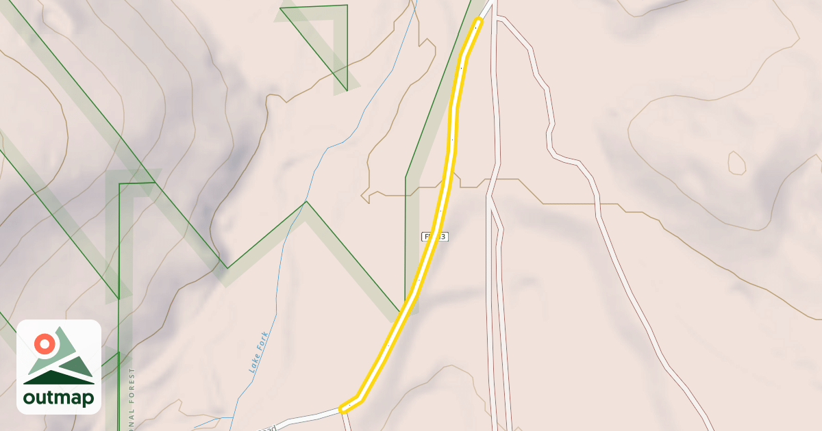 Map of County Road 48