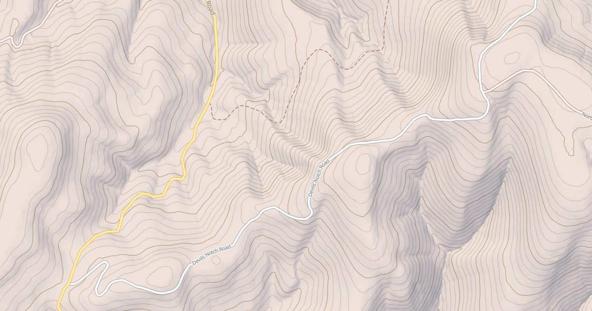 Map preview of DEVILS NOTCH