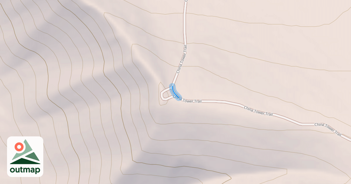 Map of China Tower Trail