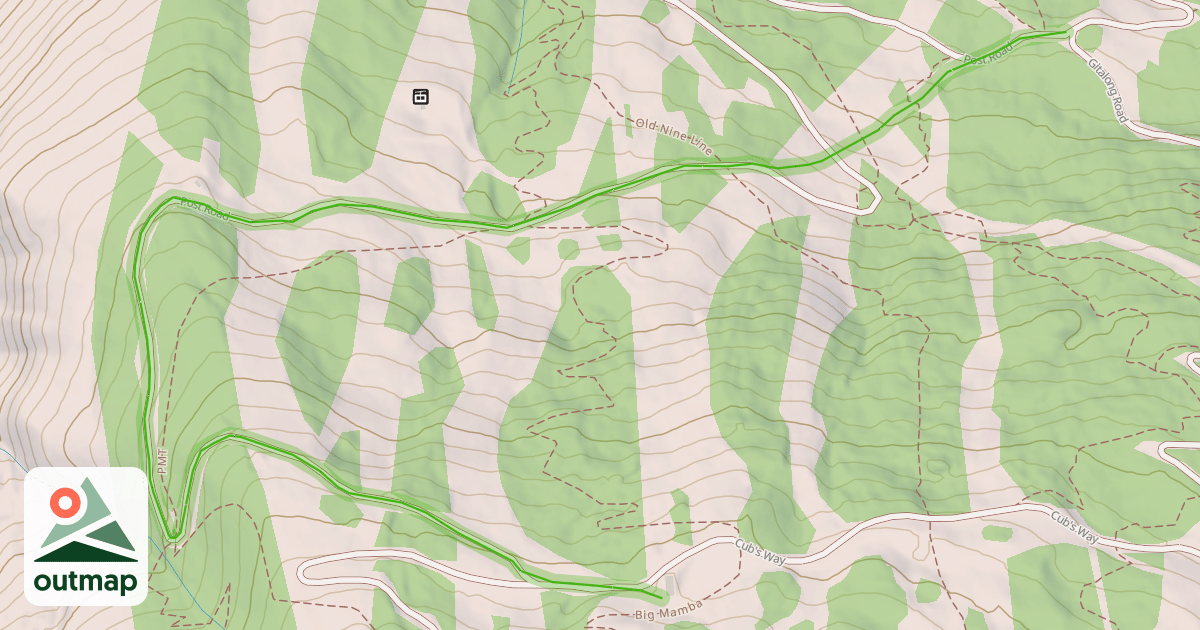 Map of Post Road