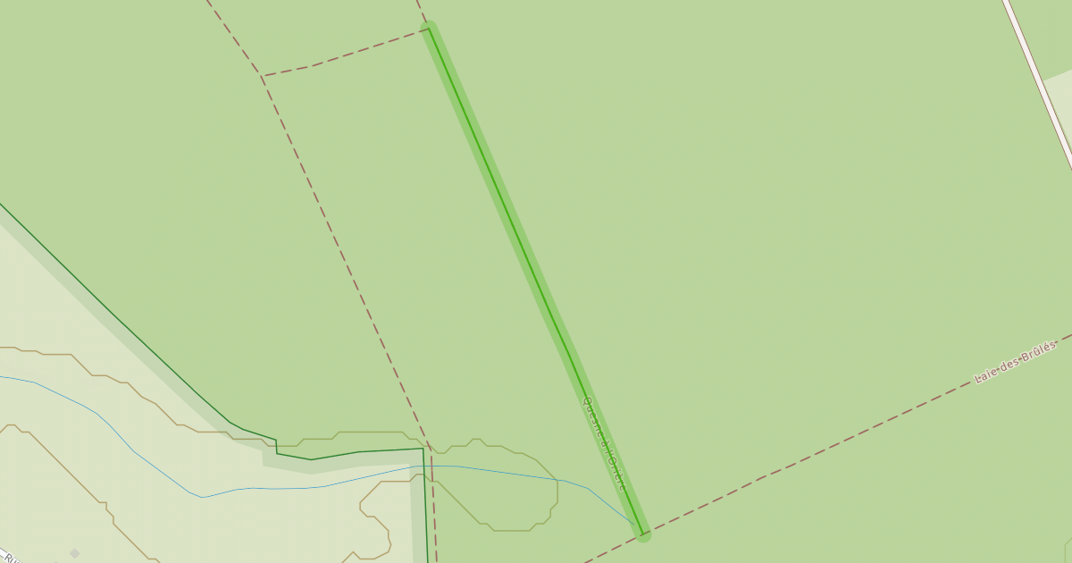 Map preview of Quesne à l'Orière