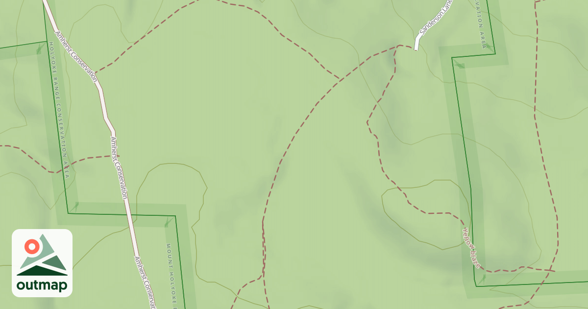 Map of Ken Cuddebank Trail