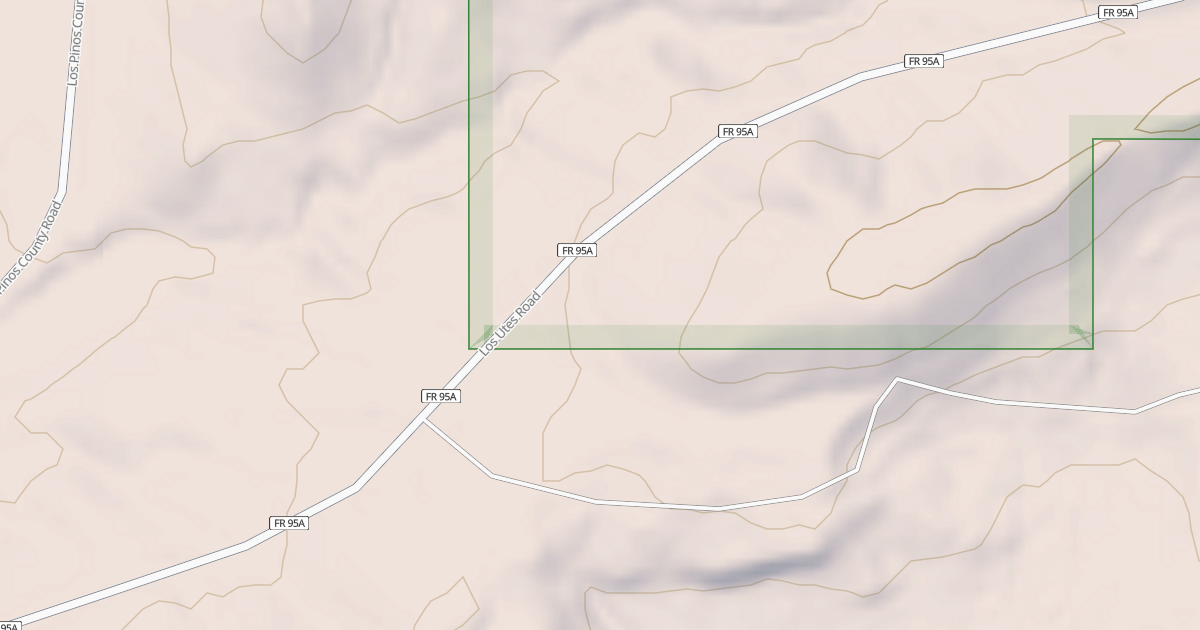 Map preview of USFS Motor Vehicle Use Map Roads {874130FE-1889-43CD-889E-D2CF7990E310}