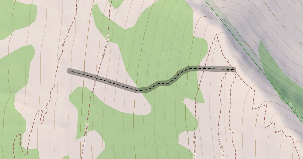 Map preview of Powder Cache