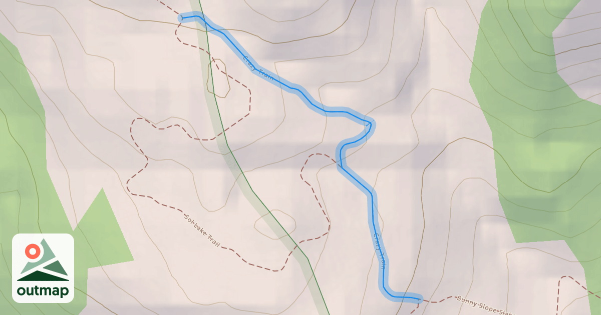Map of Crazy Train