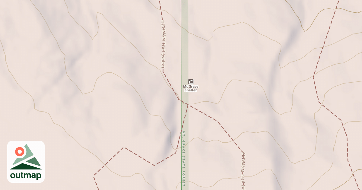 Map of Metacomet - Monadnock Trail