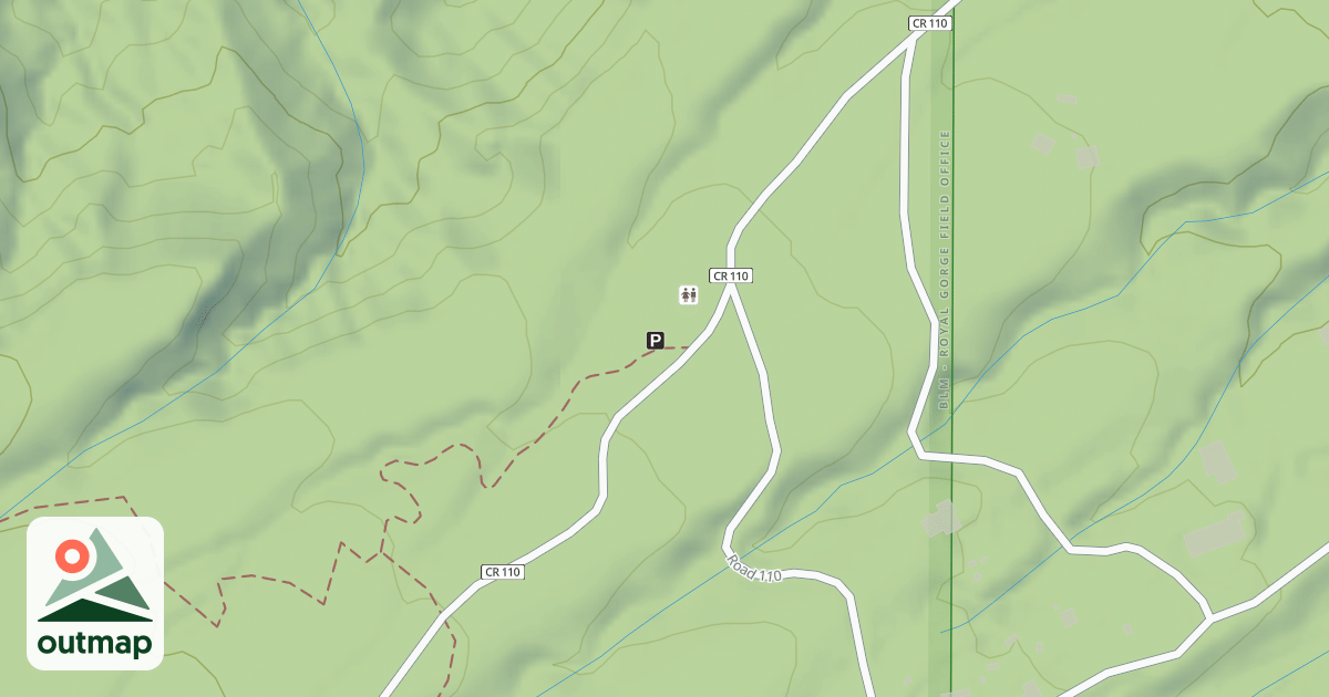 Map of BLM National GTLF Public Motorized Roads c6bbb1d9-5dc6-4db0-b342-89811294463f