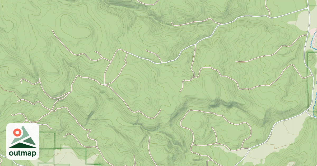 Map of USFS Motor Vehicle Use Map Roads {75833AAF-6352-43AC-9251-D3F4BAB48F16}
