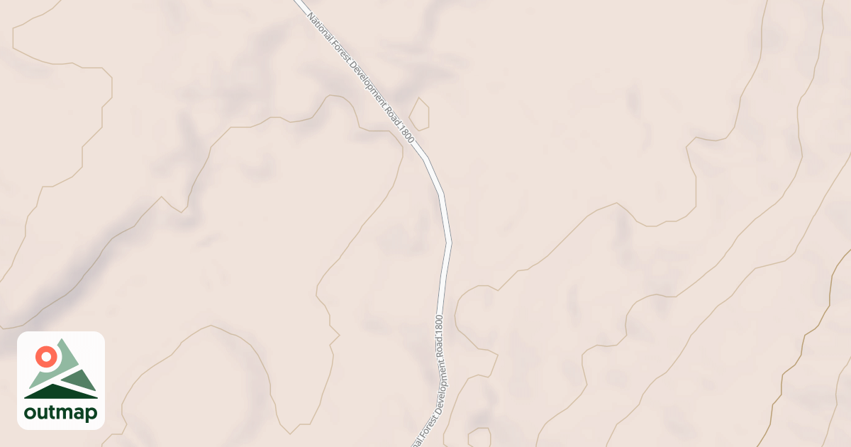 Map of USFS National Forest System Roads {EC33F9B1-8516-4265-9802-DAD4AD37B4C3}