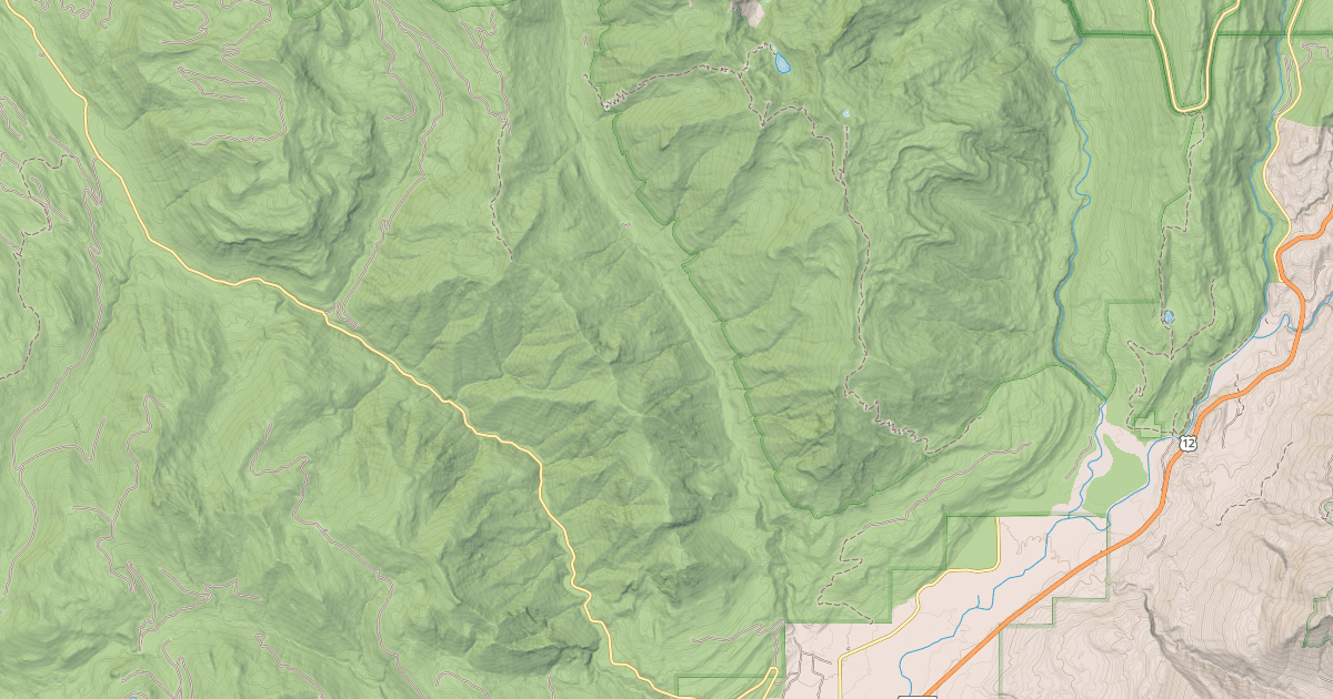 Map preview of BUTTER CREEK