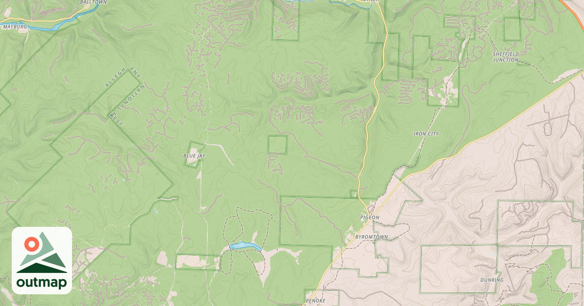 Map of Snowmobile Connector #9