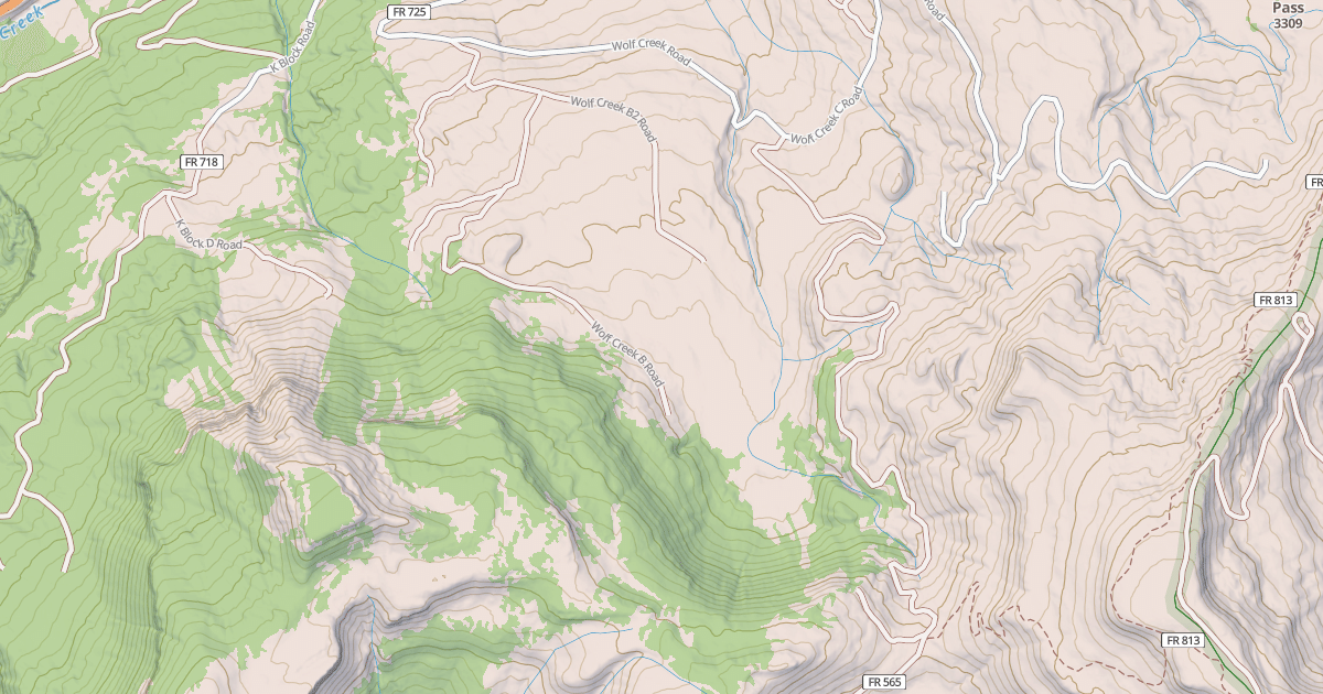 Map preview of WOLF CRK