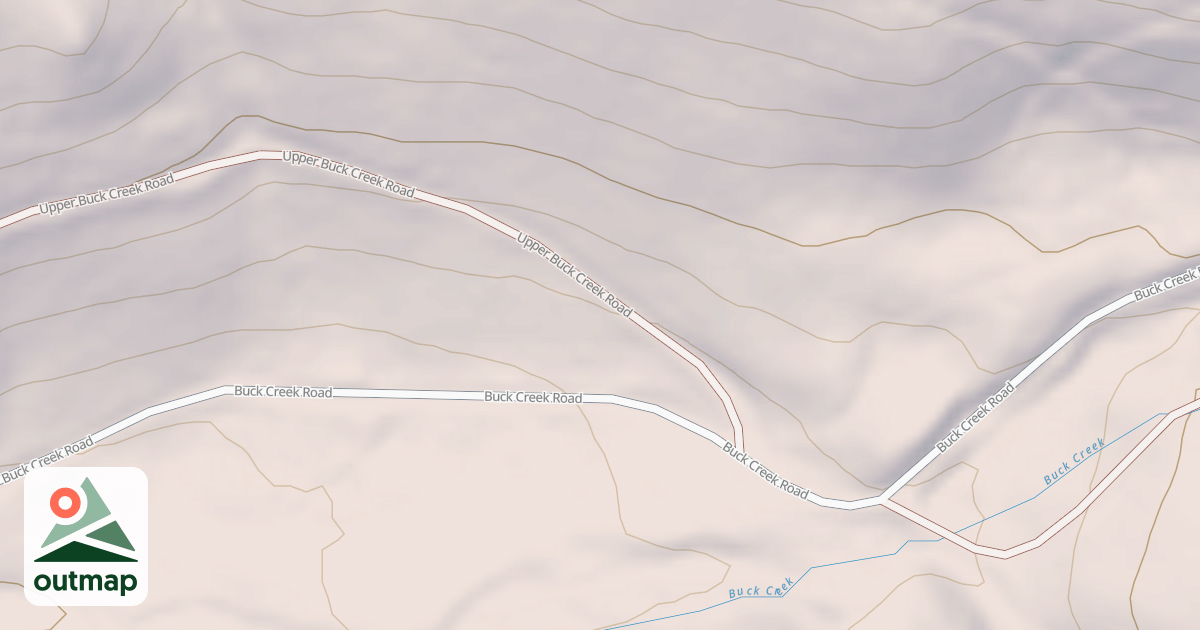 Map of S 557 B UPPER BUCK CR