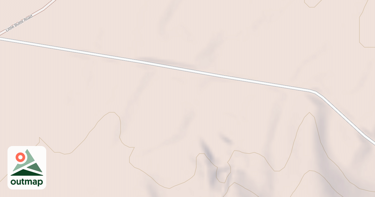 Map of LITTLE BUTTE PIT