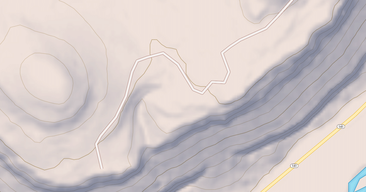 Map preview of BLM National GTLF Public Motorized Roads 4fe8dbbf-13d1-4e66-aa49-647fc070329e