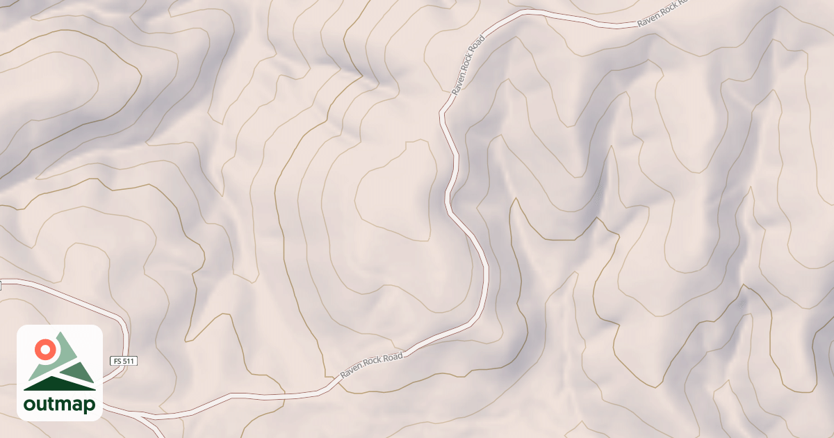 Map of RAVEN ROCK