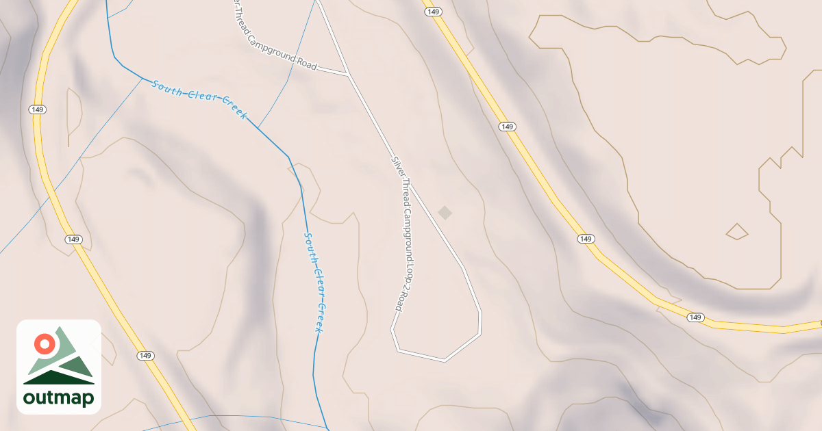Map of SILVER THREAD CG LOOP 2