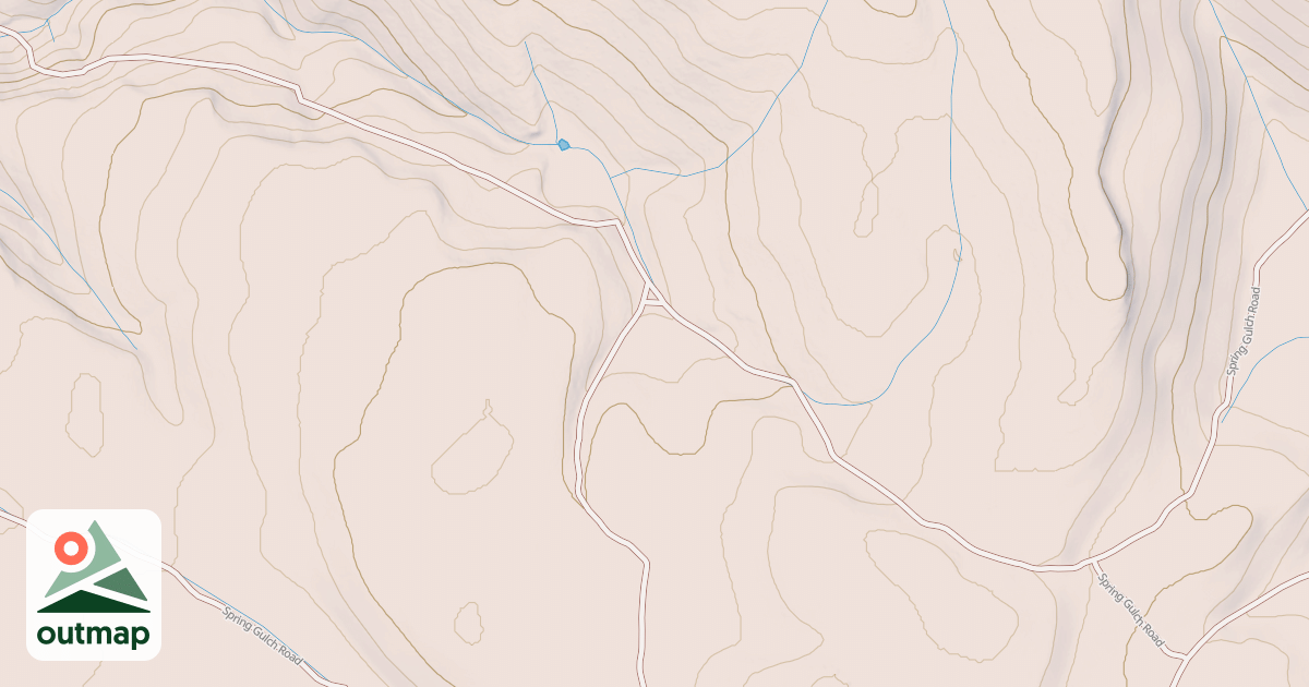Map of BALD MTN FLAT