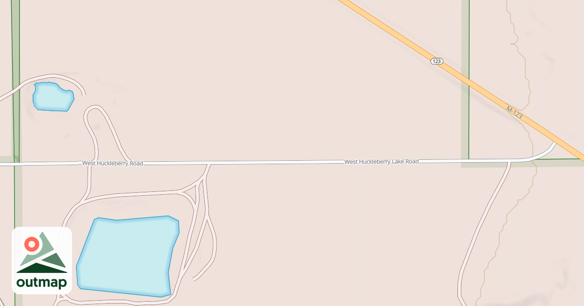 Map of BEER LAKE