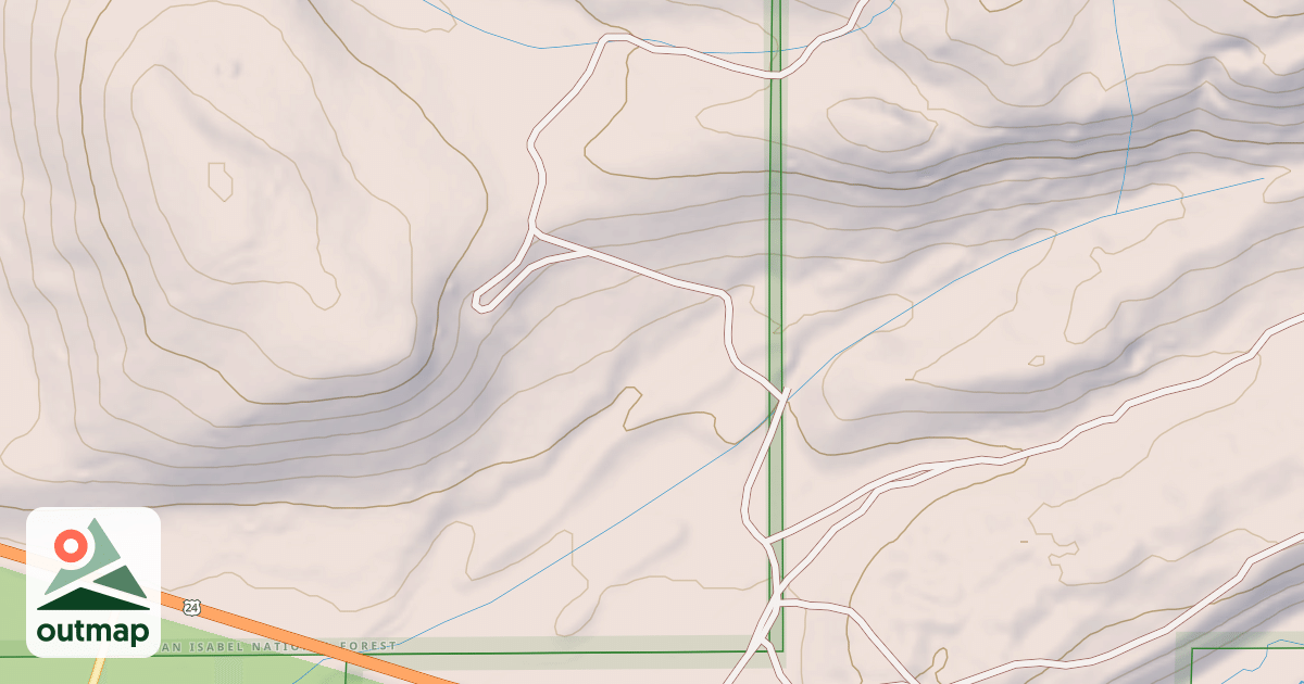 Map of MT. ZION 4WD