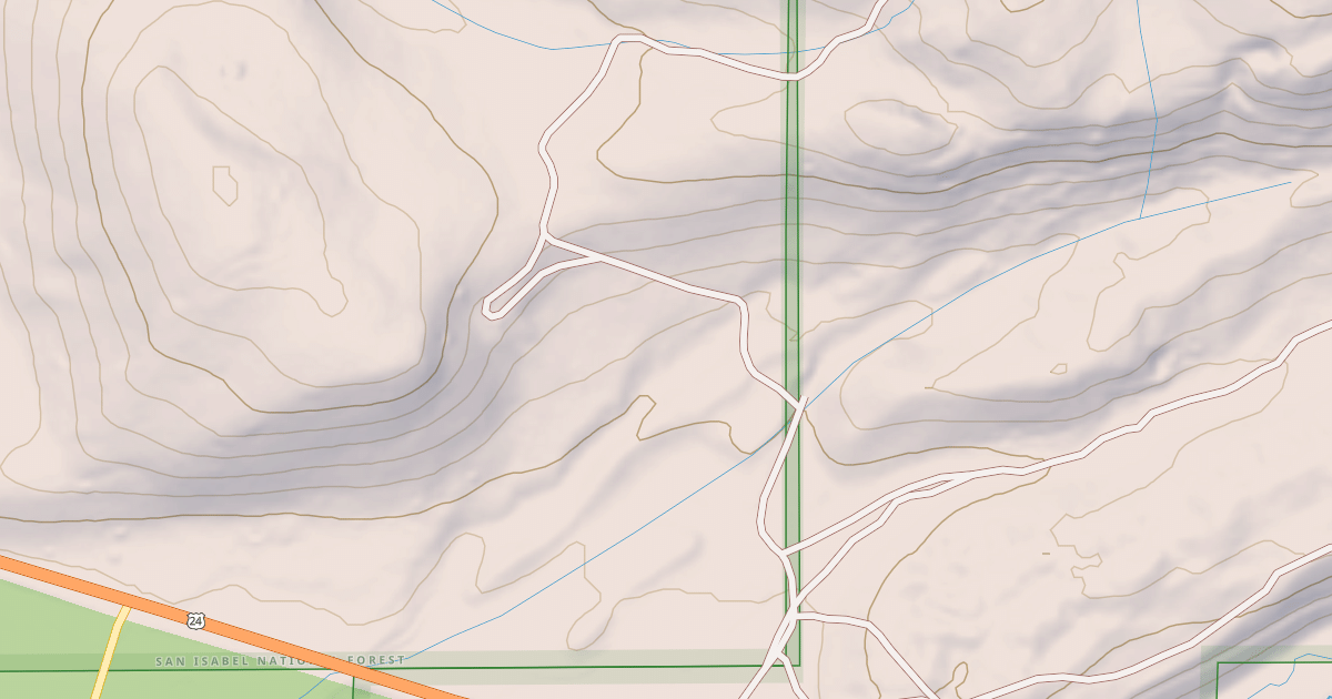Map preview of MT. ZION 4WD