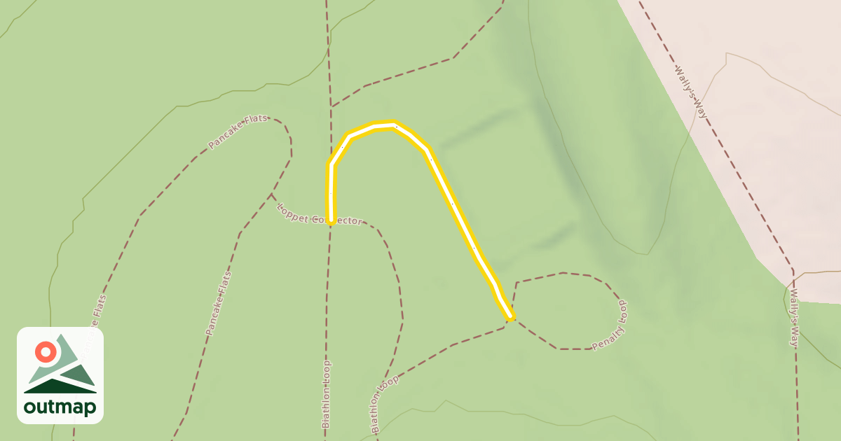 Map of Biathlon Loop