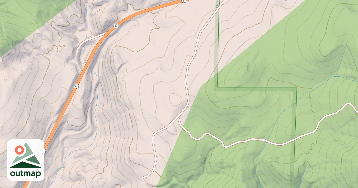 Map of USFS National Forest System Roads {5152FF20-3C16-4E62-BC3B-CD2A9712EAB4}