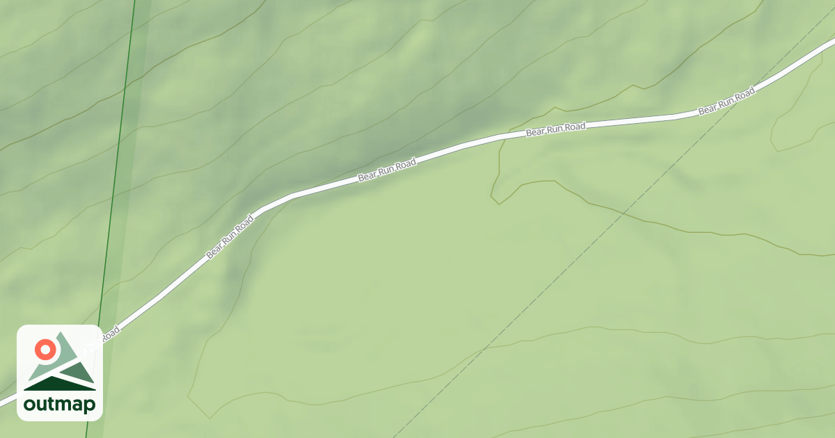 Map of Bald Eagle State Forest Snowmobile Trails