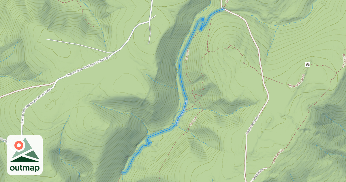 Map of Les Rescapés Est