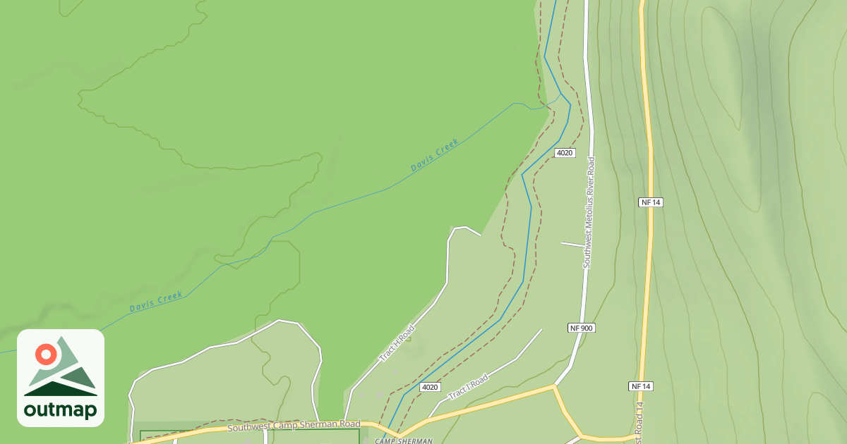 Map of TRACT H