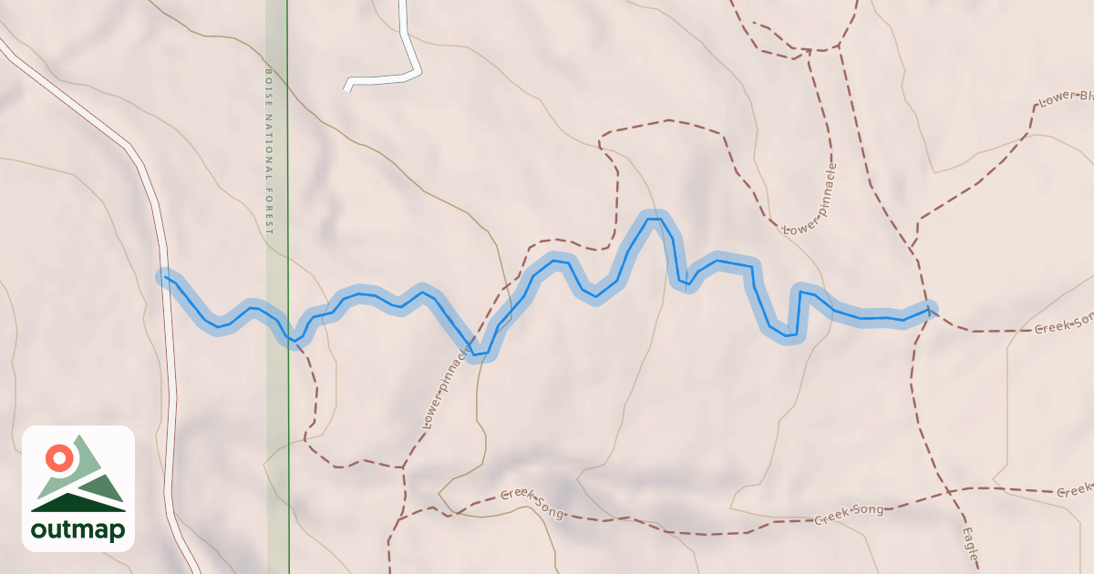 Map of Culebra Loca