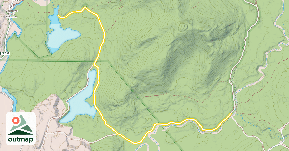 Map of East River Trail